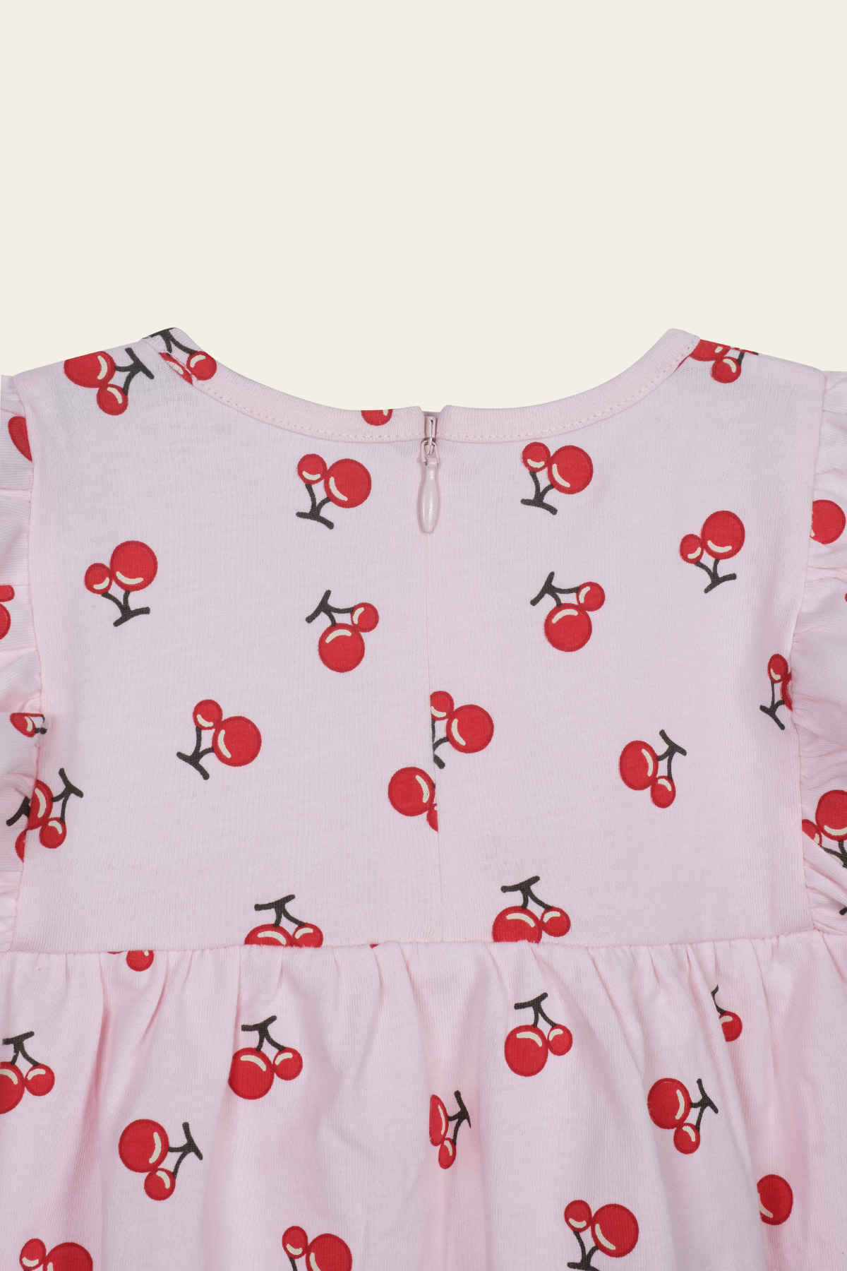 Cherry Bloom Dress & Bloomer Set