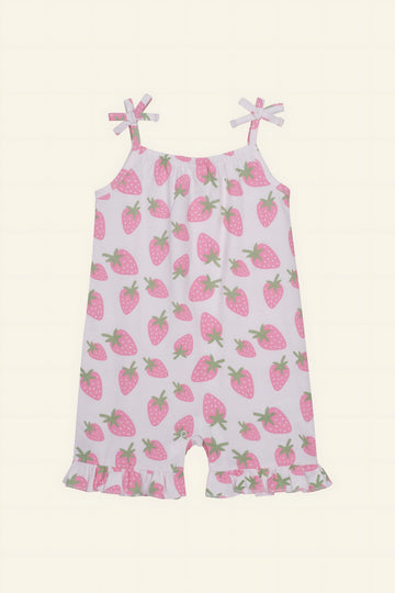 Strawberry Fields Romper