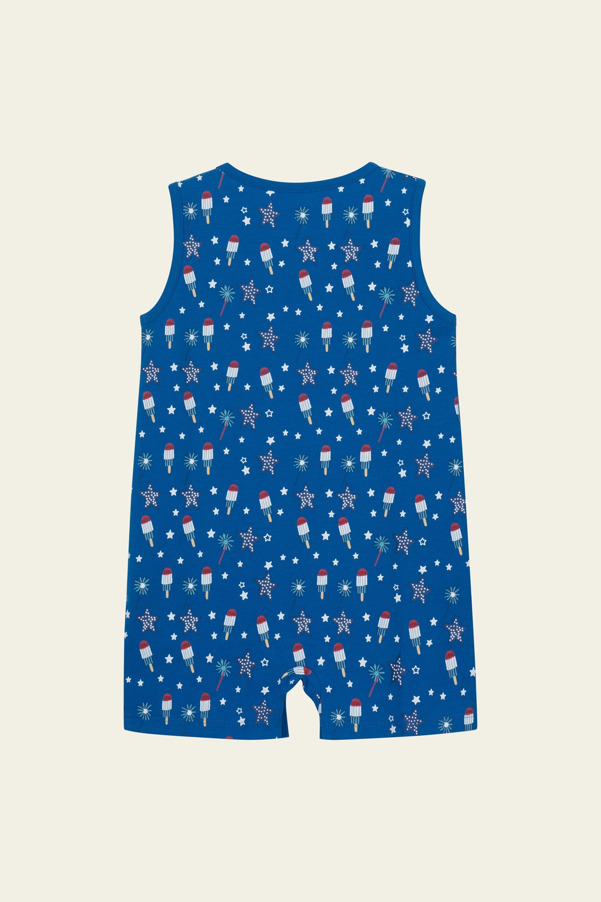 Blue Popsicles Romper