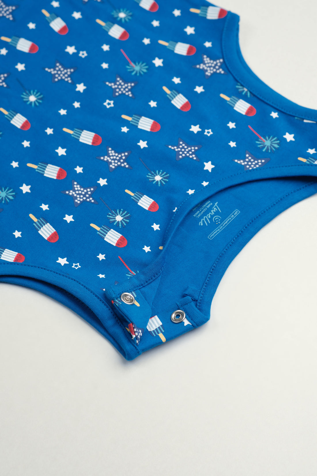 Blue Popsicles Romper