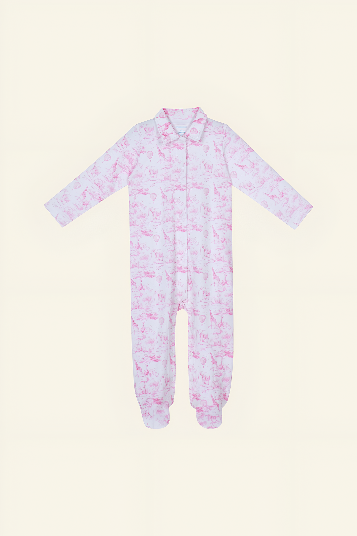 Safari Toile Sleepsuit